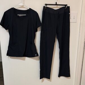 Barco Uniforms Charcoal Gray Scrub Set